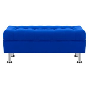 Bodevir - Banqueta Lisboa 2C Felpa 12 Azul Rey