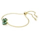 thumbnail image 2 of Pulsera Swarovski Idyllia en tono dorado con piedras verdes, 2 of 4