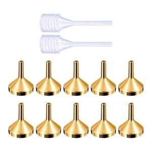 Bothyi - Mini Embudo Ligero Multiusos De 10 Piezas Para Rellenar Condiciones De Loción