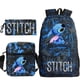 thumbnail image 2 of Disney Stitch Print Kids Backpack 3pcs/Set Cartoon Kindergarten Pencil Case Boy Girl Shoulder Bag Children Schoolbag Gift, 2 of 2