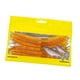 thumbnail image 3 of 6 Unids Fideos Gusanos Se?uelo Pesca Cebos Grub Abeja Se?uelos Suaves Para La Trucha Naranja, 3 of 5