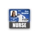 thumbnail image 3 of Porta Credencial Scrubs and Stuff para Enfermera - Formato Horizontal Gris, 3 of 3