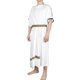 thumbnail image 1 of Disfraz EAWIN Toga romana para hombre con corona de laurel, color blanco, 1 of 9