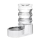 thumbnail image 1 of Bebedero automático para mascotas RIZZARI Gravity de acero inoxidable 6L, 1 of 8