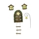 thumbnail image 4 of Puerta y ventana de hadas, Casa de hadas en miniatura, Ventana y puerta, Jardín, Césped, Adorno, Patio, Jardín, Escultura, Mini arte de jardín de hada, 4 of 5