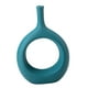 thumbnail image 2 of Florero De Donut Hogar Dormitorio Florero De Mesa Con Agujero Oficina Decorativo Verde, 2 of 5