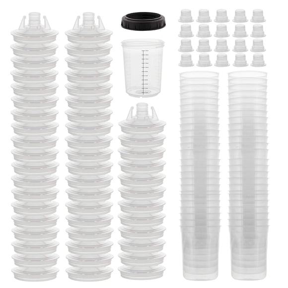 Forros desechables para pistolas pulverizadoras de pintura, 180 ml, paquete de 50 unidades, Master