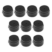 Magideal - Paquete De 10 Empuñaduras De Raqueta De Tenis, Empuñaduras De Bádminton, Reemplazo De Sobregrips De Raqueta De Tenis, Empuñaduras De Raqueta De Squash Negro