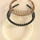 thumbnail image 2 of 3/4pcs Teeth Hair Band Solid Color Hair Band Simple Style Headband Wavy Nonslip Headdress For Women Girls Men Washing Face Skincare Makeup, 2 of 4