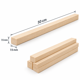 thumbnail image 3 of 9 Palos de Madera para Maquetas 50 cm x 7,5 mm x 7,5 mm, 3 of 3