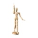 thumbnail image 1 of Modelo De Títere De Maniquí De Madera Para Artistas, Maniquí Masculino De Madera Para Escritorio De Oficina Y Hogar M, 1 of 5