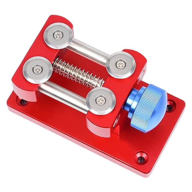 Abridor de bisel de reloj, herramienta de extracción, abridor de caja trasera, banco de trabajo, removedor de deflector de reloj para relojero, , ROJO