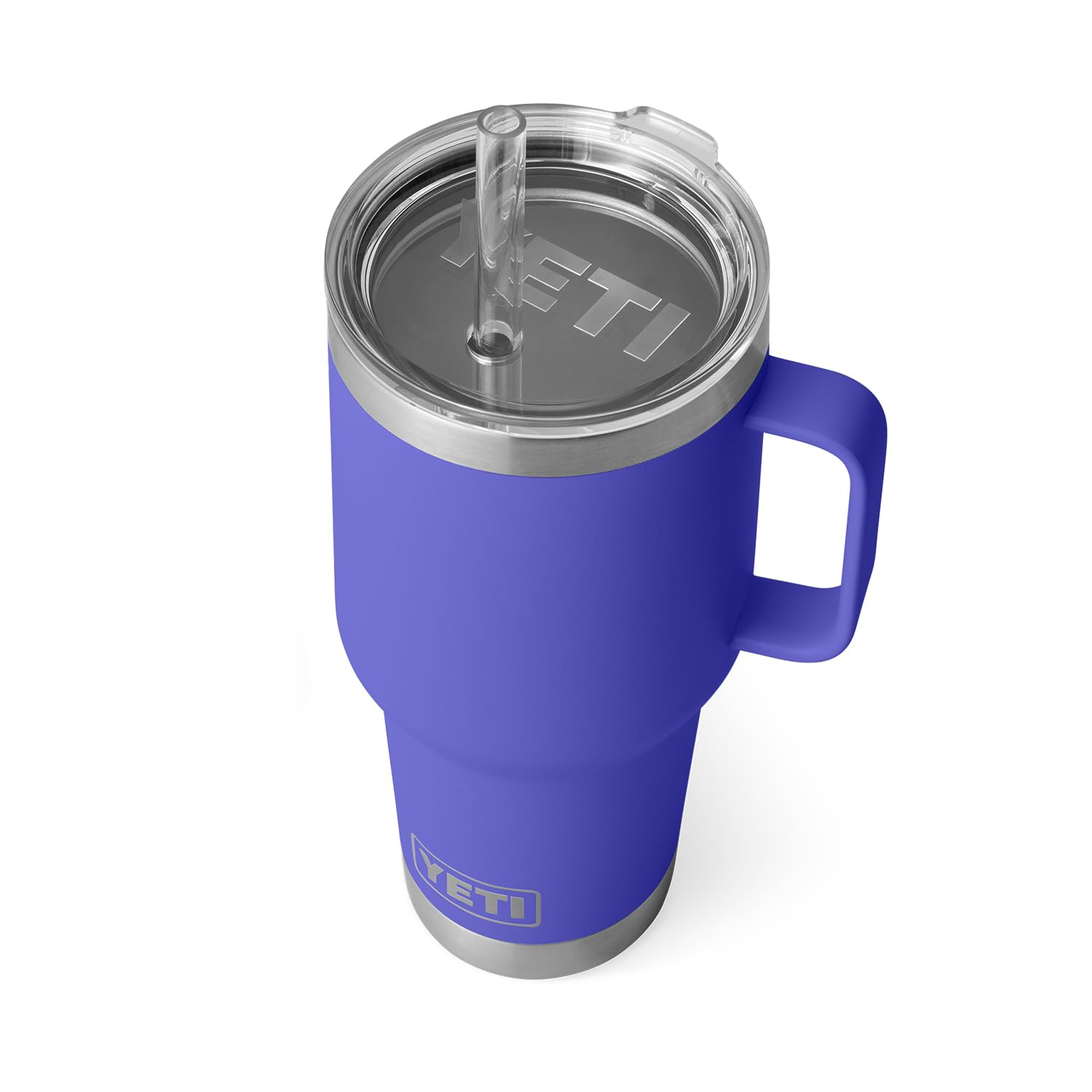 Taza Yeti Rambler De 1 Litro Con Tapa De Pajita De Acero Inoxidable Con Aislamiento Al Vacío