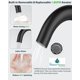 thumbnail image 2 of Grifo de baño FORIOUS negro con 1 o 3 orificios para lavabo de una sola manija, 2 of 9