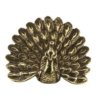 Magideal - Figura De De Latón, Estatua De Animal, Decoración Del Hogar, Escultura Coleccionable De Latón, Adorno Para Sala De Estar, Mesa, Estantería,