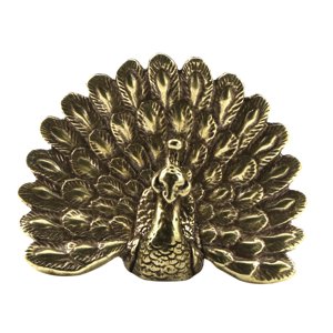 Magideal - Figura De De Latón, Estatua De Animal, Decoración Del Hogar, Escultura Coleccionable De Latón, Adorno Para Sala De Estar, Mesa, Estantería,