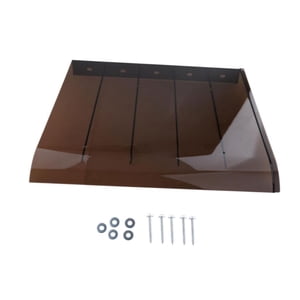 Magideal - Toldo Para Ventana, Puerta, Protección Solar, Fácil De Instalar, Moderno, Protección Contra La Lluvia, La Nieve Y La Luz Solar Para Jardín, Exterior Y 35X40Cm