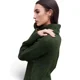 thumbnail image 2 of Sweater cuello Alto Crop Verde Oscuro Foster, 2 of 3
