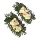 thumbnail image 2 of Guirnalda De Ratán De Rosas Artificiales Con Botín Floral Para Decoración De Bodas Y Banquetes, 2 of 5