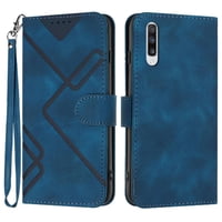 Funda Foxdock Para Samsung Galaxy A50/A50S/A30S – Tipo Libro Con Soporte, Billetera, Correa Y Diseño Elegante