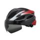 thumbnail image 1 of Casco De Bicicleta Para Adultos Con Visera Ligero Y Transpirable Casco De Bicicleta De Carretera Negro Rojo, 1 of 5