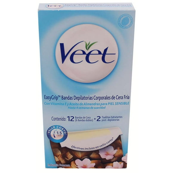 VEET BANDAS CORPORALES PIEL SENSIBLE 12UN