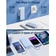 thumbnail image 5 of Cargador portátil Nusyddy de 12000 mAh con cable y enchufe integrados, 5 of 7