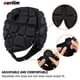 thumbnail image 4 of Casco protector de cabeza Surlim Rugby Soccer Scrum para niños, negro, talla M, 4 of 5