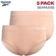 thumbnail image 3 of Pack de 5 bragas Hipster Reebok para mujer Stretch Performance, 3 of 6