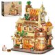thumbnail image 1 of Bloque de construcción INSOON City Bakery Cafe House 1289 piezas, 1 of 9
