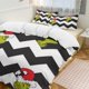 thumbnail image 2 of Black & White Holiday Grinch 3 Pieces Duvet Cover Set Full Size Super Soft Fade Resistant Microfiber, 2 of 4