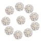 thumbnail image 3 of Botón Decorativo Fiocias Flor Perla Cristal Diamante Flatback, 3 of 3