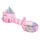 thumbnail image 1 of Carpa De Juegos Infantil Belug 3 En 1 Castillo Piscina Tunel Niñas Rosa, 1 of 5