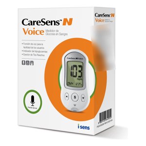 Medidor De Glucosa N Voice Caresens
