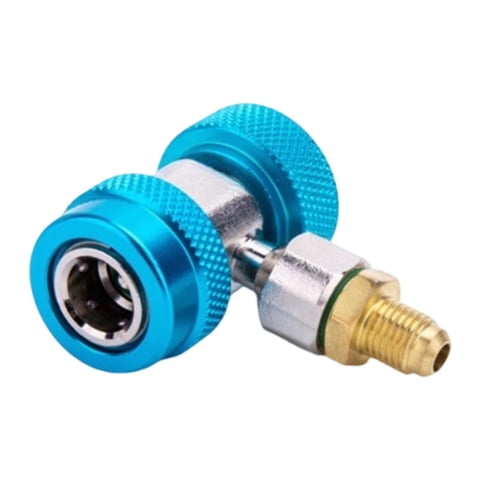 Magideal - Adaptador De Acoplamiento Rápido Accesorio De Manguera De Aire Acondicionado Fácil De Instalar Práctico Conector De Aleación Accesorios Portátiles Aju Bajo