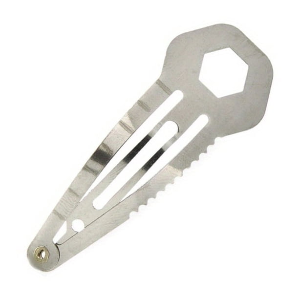 Be Prepared for Anything with our Multi-Functional EDC Survival Kit Hair Clip - Perfect for Outdoor Camping Emergencies - For Girls, Women, and Ladies