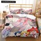 thumbnail image 1 of x2065 Bed Sheets Anime Lonely Rock Digital Print Polyester Bedding Sets Covers Boys Bed Linen Set For Teens Bedding Set Bedding Set 3-Piece Bedding Set (1 Duvet Cover + 2 Pillow Shams) nj2065, 1 of 5