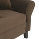 thumbnail image 4 of Sofa Lua 3c Felpa 20 Chocolate, 4 of 5