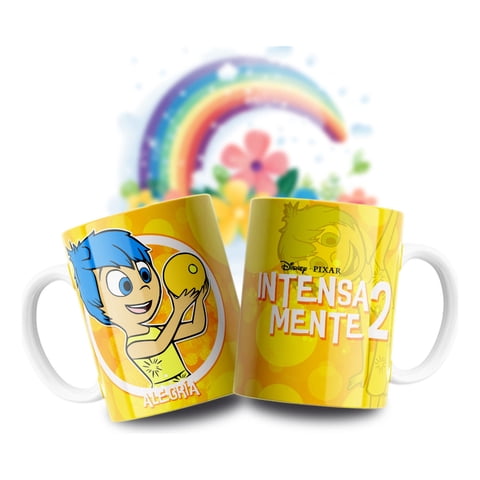 Arumistorechile - Tazon Taza Colección Intensamente 2 Hermosa - Alegria