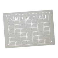 Bothyi - Imanes De Nevera Planificador De Calendario Mensual Transparente Multicolor Para Tareas De Pared