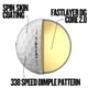 thumbnail image 4 of Pelotas de golf Srixon Z-Star Diamond 3, color blanco, paquete de 36, 4 of 6