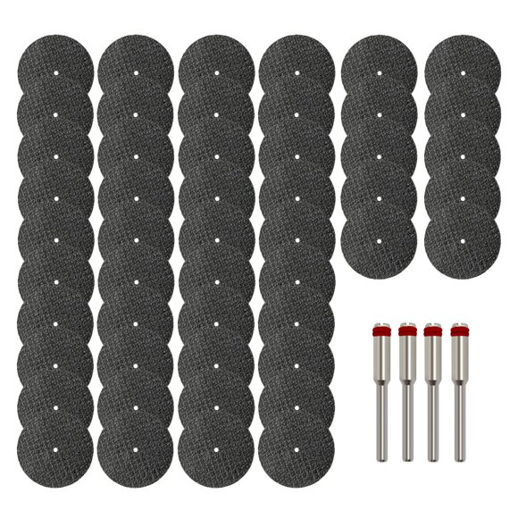 Ruedas de corte giratorias YGFRSTO, 50 unidades con mandriles de 3 mm