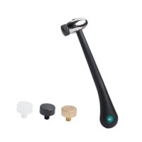 Ioensy - Martillo De Joyería, Herramienta De Reparación De Joyas Para Artesanía De Cuero, Orfebre, Golpe De Metal