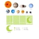 thumbnail image 1 of 525pcs, Luminous 3D Stars Dots Wall Sticker For Kids Room Bedroom Home Decoration Glow In The Dark Moon Decal Fluorescent DIY Stickers, 1 of 2