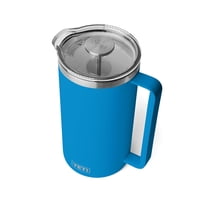 Cafetera De Prensa Francesa Yeti Rambler 1.9L Big Wave Blue