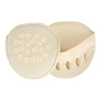 Magideal - Almohadillas Para Antepié, Almohadillas Metatarsianas Suaves Y Transpirables, Tacones Altos, Medias Plantillas, Separador De , Beige
