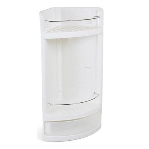 Reyplast - Esquinero Con Gaveta De Baño –