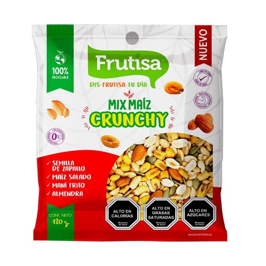 Mix Crunchy 180 g Frutisa