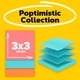 thumbnail image 2 of Notas adhesivas desplegables, 18 blocs, de 3 x 3 pulgadas, colección Poptimistic, 2 of 9