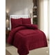 thumbnail image 3 of Cobertor De Invierno Con Textura King 250x270cm Burdeo, 3 of 4